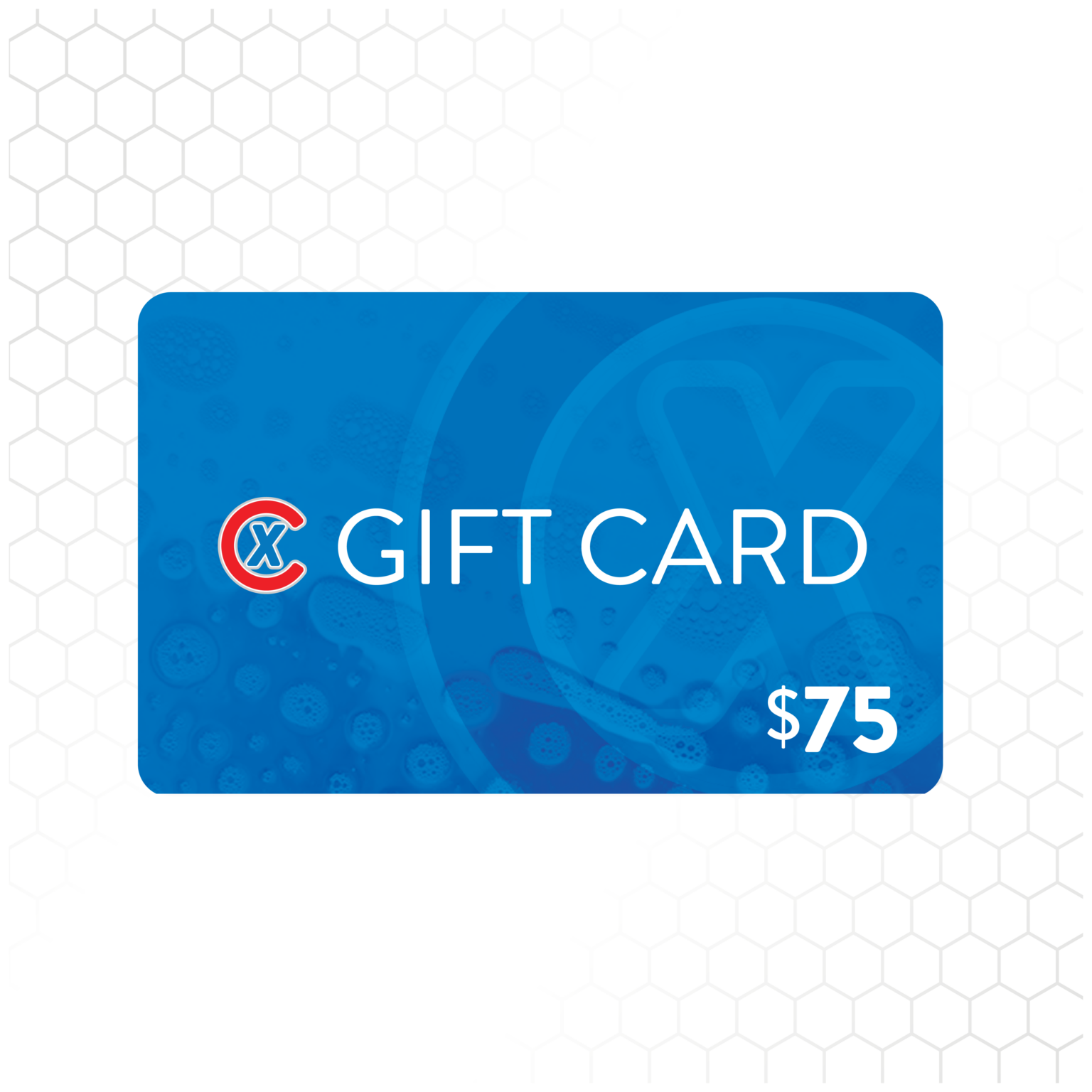 $75 Gift Card (For ONLY $60) - Champion Xpress Carwash