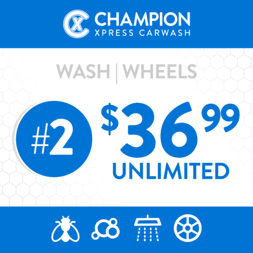 unlimited: #2 wash, wheels (model 1)