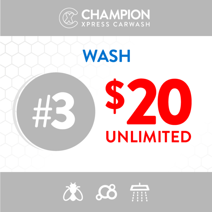#3 wash