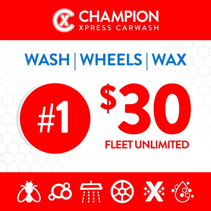 fleet unlimited #1 wax, wheels, wash