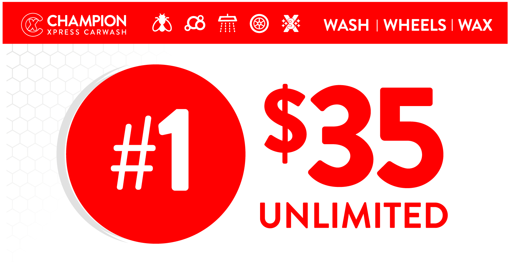 #1 - Wash , Wheels, Wax - Champion Xpress Carwash