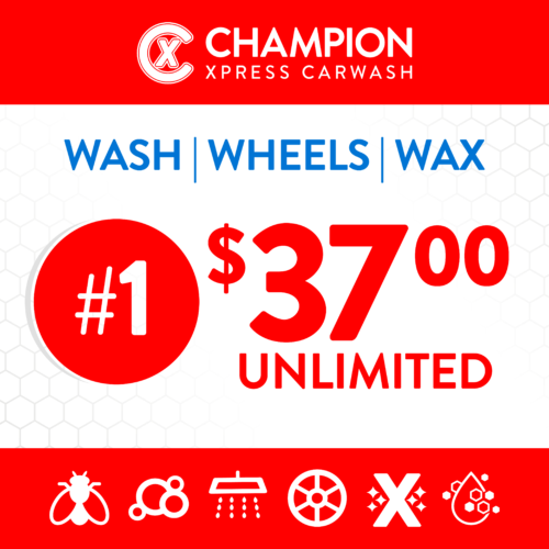 unlimited: #1 wash , wheels, wax (model 2)