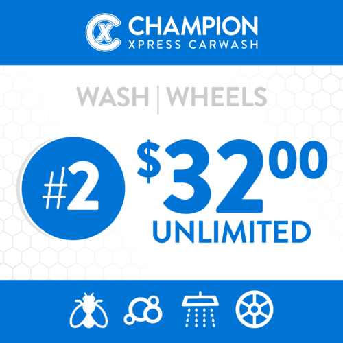 unlimited: #2 wash, wheels (model 2)
