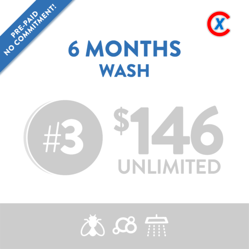 prepaid: 3 months #1 wash, wheels, wax (model 1)
