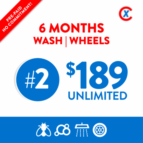 prepaid: 3 months #1 wash, wheels, wax (model 1)