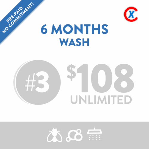 prepaid: 3 months #1 wash, wheels, wax (model 1)